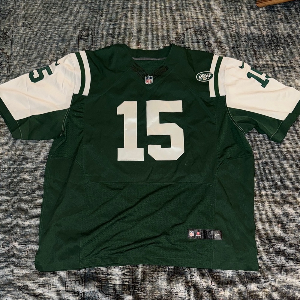 NFL New York Jets Tim Tebow Green and White Football Jersey